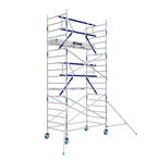 AGS Pro rolsteiger ASC 135 x 250 x 6,2wh enkelzijdig, Doe-het-zelf en Verbouw, Steigers, Verzenden, Nieuw, Rolsteiger of Kamersteiger