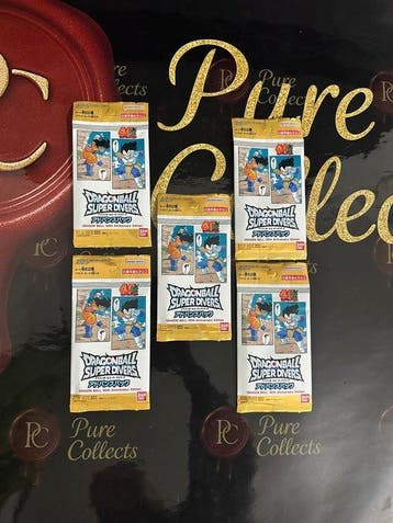 Bandai - 5 Booster pack - Dragon Ball - Dragon Ball Super, Nieuw