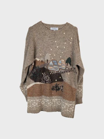 Bellini Trui Heren maat M Beige Vintage, Kleding | Heren, Bellini, Maat 48/50 (M), Beige, Ophalen of Verzenden