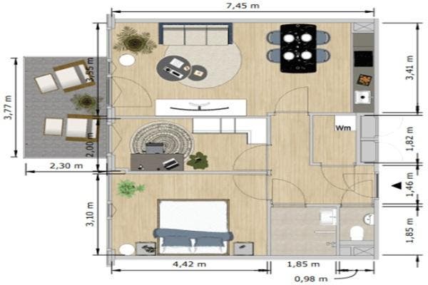 Appartement Grenenhout in Eindhoven, Huizen en Kamers, Huizen te huur, Via bemiddelaar, Noord-Brabant, Appartement