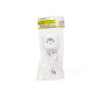 Benson Stekkerdoos - 3 stopcontacten - 2 USB-aansluitinge..., Ophalen of Verzenden, Nieuw