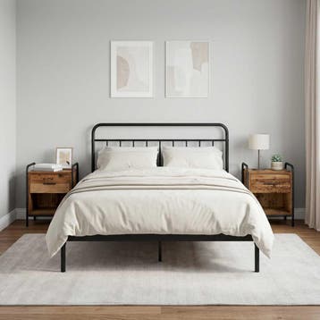 vidaXL Nachtkastje 2 st Oud hout 40 x 30 x 50 cm Bewerkt, Minder dan 45 cm, Verzenden, Nieuw, Minder dan 55 cm