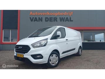 Zakelijke lease - Ford Transit Custom 320 2.0 TDCI L2H1, Automaat, Gebruikt, Euro 6, Wit