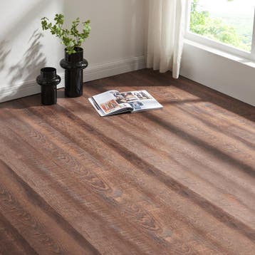 Vinyl-SPC klik vloer Okapirg rustical oak 5 mm dik 40 planke, Verzenden, Nieuw