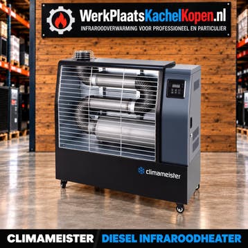 Climameister SH13K Infraroodkachel Diesel Heater Werkplaats, Ophalen, Nieuw