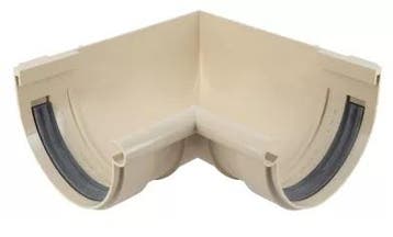 NICOLL Techtan LG25 PVC-Ti binnenhoekstuk 90g rubber inlage, Ophalen of Verzenden, Nieuw