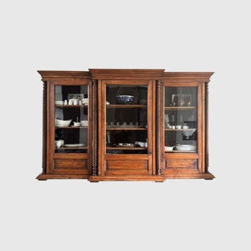 Buffetkast - Hout, Glas