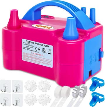 Ballon Pomp Elektrisch | 2-in-1 Set | 41% Korting, Ophalen of Verzenden, Nieuw, Versiering, Verjaardag
