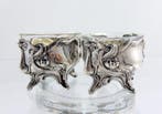 Art Nouveau Salt Cellars - Specerijenbus (2) - 800 zilver, Antiek en Kunst, Antiek | Goud en Zilver