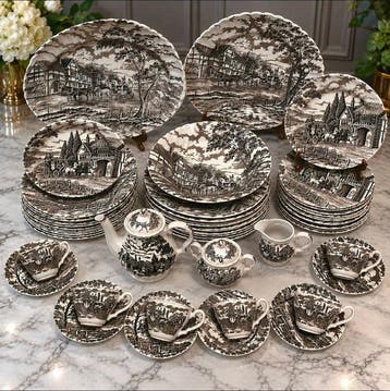 Myott Royal Mail England - Tafelservies - Fijn