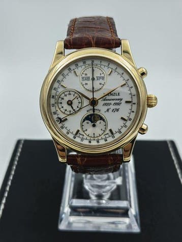 Kienzle - Anniversary Triple Calendar Moonphase Chronograph, Nieuw