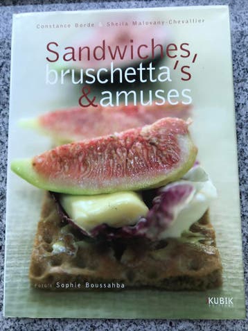 Sandwiches, bruschetta’s & amuses, Gelezen, Verzenden, Tapas, Hapjes en Dim Sum, Constance Borde & Sheila Malovany-Chevallier