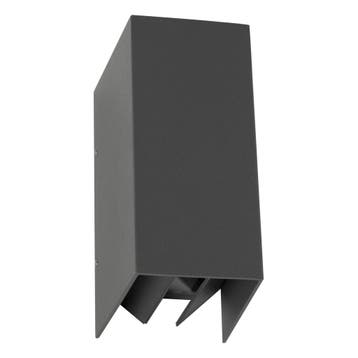 Channel Up en Down Muurlamp Antraciet Buitenverlichting, Tuin en Terras, Verzenden, Nieuw