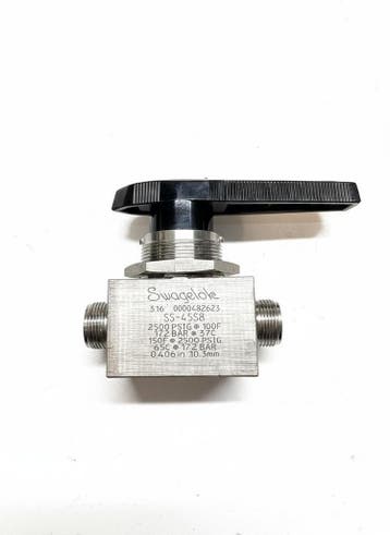 Swagelok SS-45S8 2-Way ball valve 1/2 inch Tube Fitting 1..., Doe-het-zelf en Verbouw, Verzenden, Nieuw