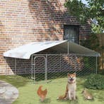 vidaXL Hondenkennel met dak 300x300x150 cm, Dieren en Toebehoren, Verzenden, Nieuw