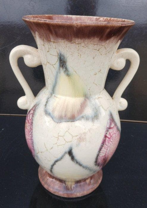 West Germany - Vase, West Germany au décor abstrait, Antiek en Kunst, Curiosa en Brocante