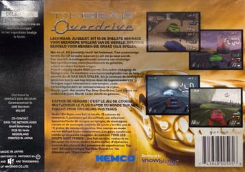 Topgear Overdrive (Nintendo 64 tweedehands game), Spelcomputers en Games, Games | Nintendo 64, Ophalen of Verzenden, Zo goed als nieuw