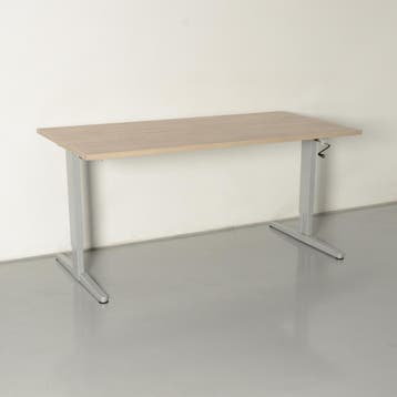 Aspa bureau, bladkleur naar keuze, 180x80 cm, hoogte, Ophalen of Verzenden, Nieuw