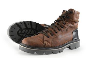 S.oliver Veterboots in maat 45 Cognac, Overige kleuren, Verzenden, Boots, Zo goed als nieuw