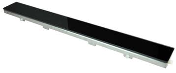Glasrooster zwart 100x7 tbv RVS douchegoot, Doe-het-zelf en Verbouw, Buizen en Afvoer, Verzenden, Nieuw