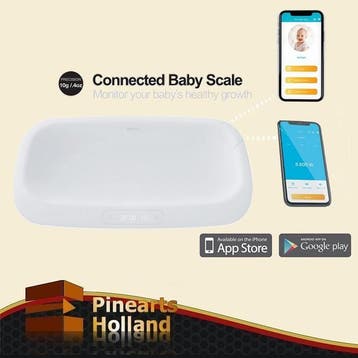Kraamzorg weegschaal, Babyweegschaal met Bluetooth, Ophalen of Verzenden, Nieuw, Precisieweegschaal, Minder dan 50 kg
