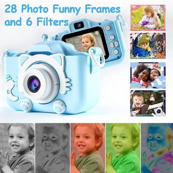 Speelgoed Camera Blauw | Schokbestendig | Laatste Stuk!, Ophalen of Verzenden, Zo goed als nieuw, Ontdekken