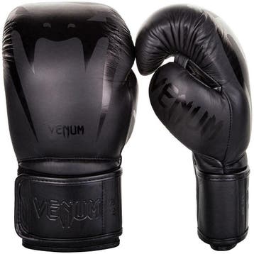 Venum Giant 3.0 Boxing Gloves Nappa Leather - Black/Black, Ophalen of Verzenden, Nieuw