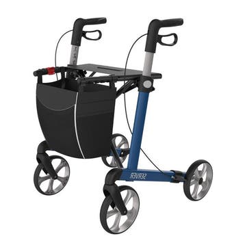 Rehasense Rollator Server L electric blue, Ophalen of Verzenden, Nieuw