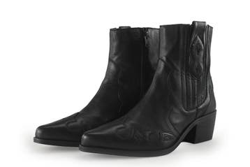 Manfield Cowboy laarzen in maat 38 Zwart, Verzenden, Zwart, Zo goed als nieuw, Manfield