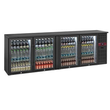 Diamond Barkoelkast | BOTTLES EVO | 620L | Zwart | +2°C/+8°C, Ophalen of Verzenden, Nieuw