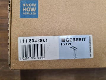 Geberit Duofix bevestigingsset voor voorzetwandmontage, Ophalen of Verzenden, Nieuw, Overige typen