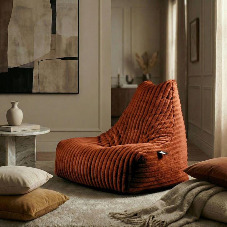 B-Bag Mighty-B Cord - Amber, Huis en Inrichting, Zitzakken, Verzenden