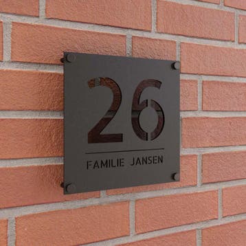 RVS NAAMBORDEN, Verzenden, Nieuw