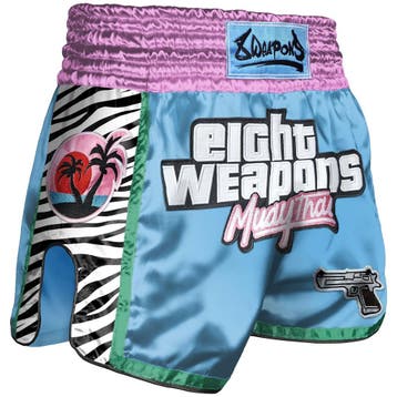 8 WEAPONS Kickboks Muay Thai Shorts Miami Thai, Kleding | Heren, Ophalen of Verzenden, Nieuw