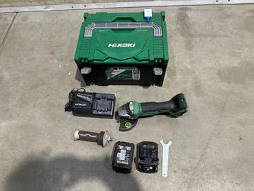 Hikoki G3613 GB Akku Winkelschleifer 792, Ophalen of Verzenden, Gebruikt