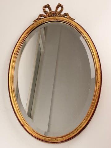 Spiegel- Antieke Franse Louis XVI-stijl 1880 spiegel met