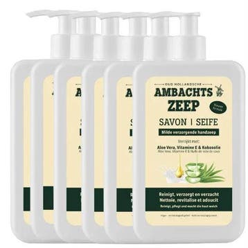 Ambachtszeep handzeep - 475ml - 6 stuks, Verzenden, Nieuw