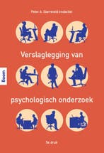 9789024449866 Verslaglegging van psychologisch onderzoek, Boeken, Verzenden, Zo goed als nieuw, Peter Starreveld
