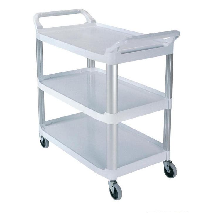 Serveerwagen | polypropyleen |  3  niveaus| 96 x 103 x 51 cm, Zakelijke goederen, Horeca | Meubilair en Inrichting, Verzenden