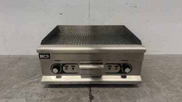 RVS HCB Bakplaat 5 kW 400V 60 x 52 x 31 cm Horeca, Ophalen of Verzenden, Gebruikt