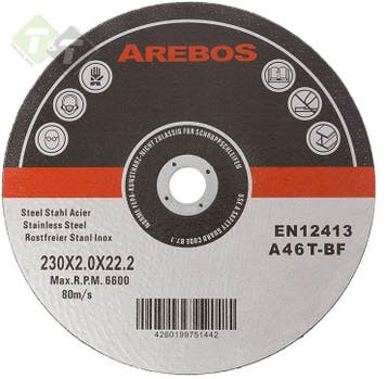 Doorslijpschijf Voor Metaal, 230x2x22,2 Mm, Slijpschijf 1 St, Ophalen of Verzenden, Nieuw