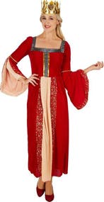 2dekans | dressforfun - Vrouwenkostuum koningin XXL -, Ophalen of Verzenden, Zo goed als nieuw
