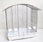 Vogelkooi Ula – Wit/Chroom Binnenkooi voor Parkieten en K., Verzenden, Nieuw, Overige materialen, Vogelkooi
