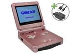 Gameboy Advance SP Pink - USB-C & IPS V5, Ophalen of Verzenden, Zo goed als nieuw