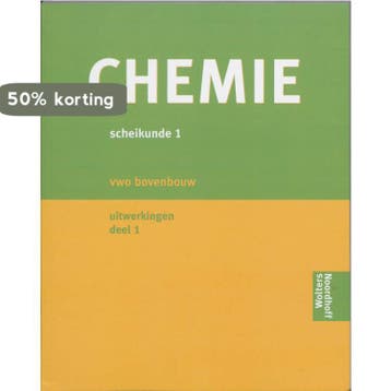 Chemie Scheikunde 1 1 vwo bovenbouw Uitwerkingenboek, Verzenden, Gelezen, L.O.F. Pieren