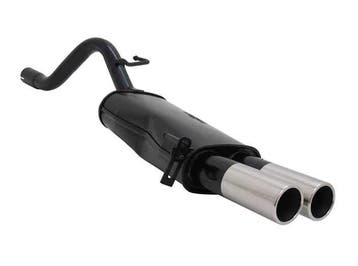 Novus sportuitlaat Fiat Grande Punto en Punto EVO 2x76mm M, Verzenden, Nieuw