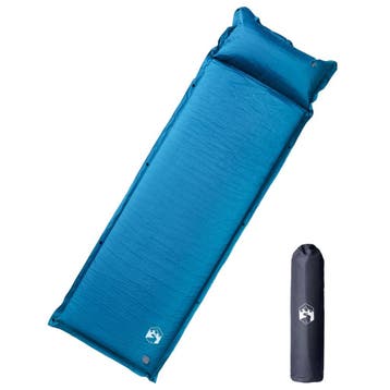 vidaXL Kampeermatras met kussen zelfopblazend 1-persoons, Verzenden, Nieuw