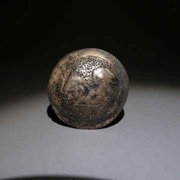 Chimu, Peru Zilver Tamba - Oorbel. Ø 3,5 cm. 1100 - 1400, Verzamelen