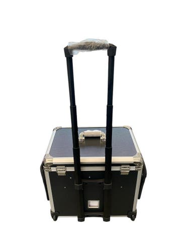 Pedicure koffer Deluxe Zwart, Actie! Ambulante koffer, Wieltjes, Hard kunststof, Nieuw, Minder dan 50 cm