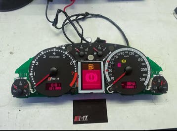 Audi RS4 S3 S4 display reparatie LCD FIS pixel A3 A6 TT S3